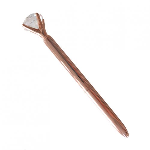 Diamond pen roséguld